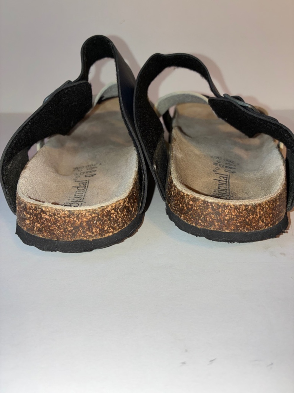 Bjorndal, Cream and Blue Sandals, Size EU 42 / US 11 - 11.5 - Picture 6 of 11